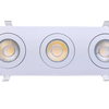 adjustable 3 head recessed LED lighting system
