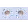 adjustable 4 head recessed LED lighting system