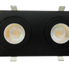 adjustable recessed LED spotlight ceiling fixture