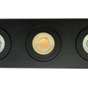 multiple floating gimbal recessed LED downlight