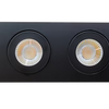 multiple floating gimbal recessed LED downlight