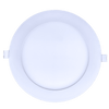7 inch round flushed slim LED downlight, Star Series, selectable CCT, 25W