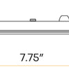 7 inch round flush mount LED ceiling light 5CCT