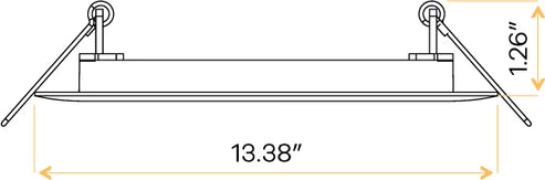 Star 12 inch round slim LED ceiling light white 45W 4000 lumens 5CCT selectable wet rated flush mount lighting fixture