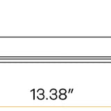 Star 12 inch round slim LED ceiling light white 45W 4000 lumens 5CCT selectable wet rated flush mount lighting fixture