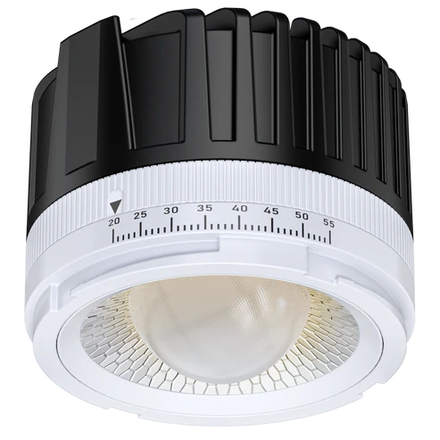 4 Inch Beam Adjustable Module LED Downlight | 1.400Lm | 120/277V | CCT Selectable | Aster Series | Goodlite G-10011