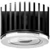 Aster 4-inch high-output interchangeable module LED downlight with selectable color temperature, adjustable between 9W and 15W, designed for efficient and customizable lighting.