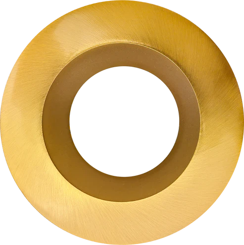 4 Inch Round Trim G2 | Brushed Brass | Goodlite G-10125