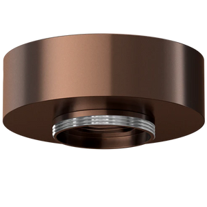 Jupiter-2-5-inch-round-surface-mount-canopy-bronze-accessory - Available at Electrical Marketplace