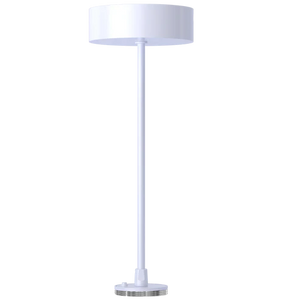 Jupiter-2-5-inch-white-adjustable-surface-mount-pendant-cord-suspension - Available at Electrical Marketplace