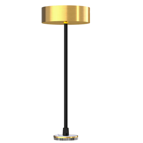 2.5 Inch Surface Mount Adjustable Pendant Cord | Brushed Brass | Jupiter Series | Goodlite G-12524