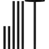 Jupiter-2-5-inch-black-adjustable-surface-mount-rigid-stem-pendant-suspension