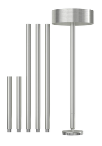 Jupiter-2-5-inch-brushed-nickel-adjustable-surface-mount-rigid-stem-pendant-suspension - Available at Electrical Marketplace