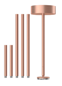Jupiter-2-5-inch-brushed-copper-adjustable-surface-mount-rigid-stem-pendant-suspension - Available at Electrical Marketplace