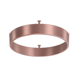 G-13055-glimmer-5-inch-round-brushed-copper-surface-mount-cover-accessory - Available at Electrical Marketplace