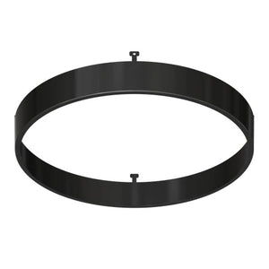 G-13071-glimmer-7-inch-round-black-surface-mount-cover-accessory - Available at Electrical Marketplace