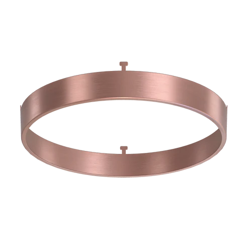 7 Inch Round Surface Mount Cover | Brushed Copper | Glimmer Series | Goodlite G-13075