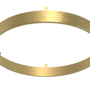 G-13094-glimmer-9-inch-round-brushed-brass-surface-mount-cover-accessory - Available at Electrical Marketplace