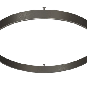 G-13123-glimmer-12-inch-round-brushed-nickel-surface-mount-cover-accessory - Available at Electrical Marketplace