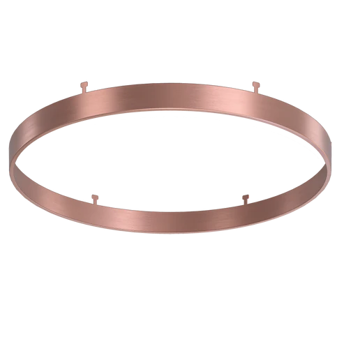 12 Inch Round Surface Mount Cover | Brushed Copper | Glimmer Series | Goodlite G-13125