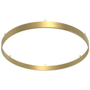 G-13144-glimmer-14-inch-round-brushed-brass-surface-mount-cover-accessory - Available at Electrical Marketplace