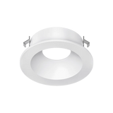 Mini round white recessed trim wet rated ceiling fixture