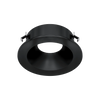 Mini black round recessed trim wet rated ceiling fixture