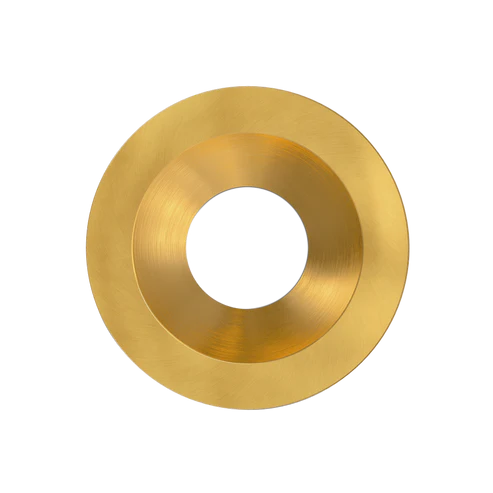 Mini Round Trims for LED Downlight | Brushed Brass | Goodlite G-15014