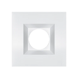 Aster mini white square trim G-15020 recessed light accessory