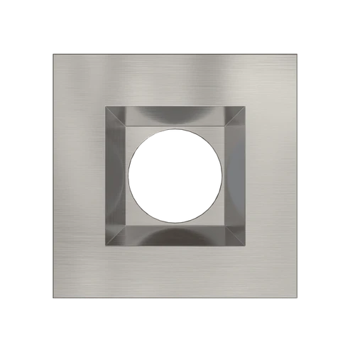 Mini Square Trims for LED Downlight | Brushed Nickel | Goodlite G-15023