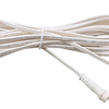 G-19822 20ft 3-pin extension cord for LED drivers and fixtures, FT6 plenum rated, suitable for damp locations.