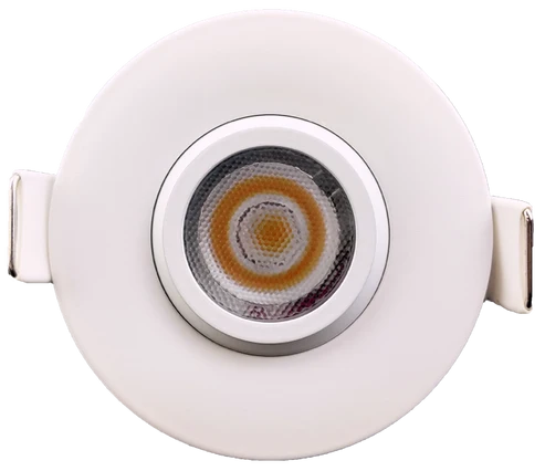 2" Round Flushed Gimbal LED Downlight | 450Lm | CCT Selectable | Goodlite G-19833