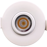 2" Round Flushed Gimbal LED Downlight | 450Lm | CCT Selectable | Goodlite G-19833