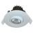 Goodlite 2-inch round recessed gimbal LED downlight with selectable CCT and 5W LED, Saturn Series, adjustable, trimless, energy-efficient lighting for residential and commercial spaces.