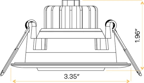 Adjustable-directional-gimbal-led-downlight-3-inch-brushed-nickel-5cct-selectable