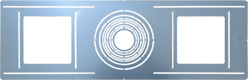 8 Sizes Flanged New Construction Plate | Goodlite G-19979