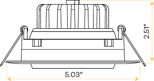 Architectural-matte-black-four-inch-recessed-gimbal-led-downlight-fixture