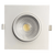 4" Square Recessed Gimbal LED Downlight | Saturn Series | Selectable CCT | 14W