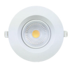 Saturn 4 inch round regressed LED gimbal recessed light white and black finish 14W 1100 lumens 5CCT selectable wet rated IC rated