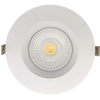 Saturn 6 inch round regressed LED gimbal downlight white 22W 2200 lumens 5CCT adjustable wet rated recessed ceiling light
