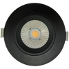 5-inch regress round LED luminaire in white and black, selectable wattage and CCT, high-CRI recessed downlight model R5/40W/WS3/R/LED/5CCT