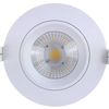 5-inch regress round LED luminaire in white and black, selectable wattage and CCT, high-CRI recessed downlight model R5/40W/WS3/R/LED/5CCT