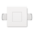 2" Square Flushed Slim LED Downlight | Star Series | Selectable CCT | 5W