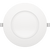6" Round Flushed Slim LED Downlight | Star Series | Selectable CCT | 20W
