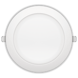 8 inch slim round LED flush mount ceiling light white 5CCT selectable