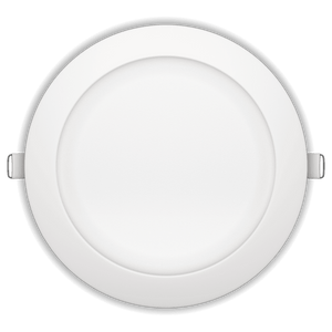 8" Round Flushed Slim LED Downlight | Star Series | Selectable CCT | 24W