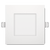5" Square Flushed Slim LED Downlight | Star Series | Selectable CCT | 15W