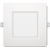6" Square Flushed Slim LED Downlight | Star Series | Selectable CCT | 18W