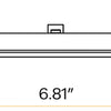 Star 6 inch square slim LED recessed downlight