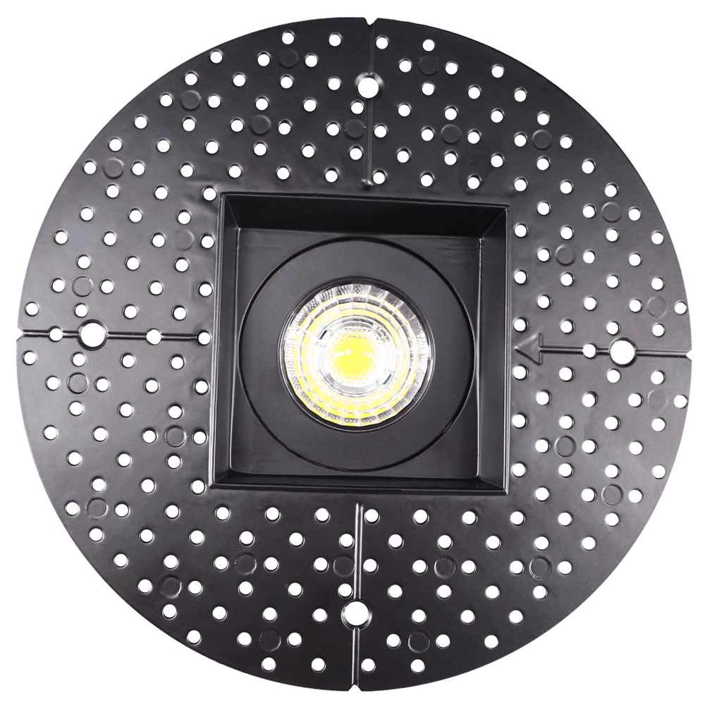 3.5″ Square Trimless LED Downlight | Saturn Series | Selectable CCT | 12W